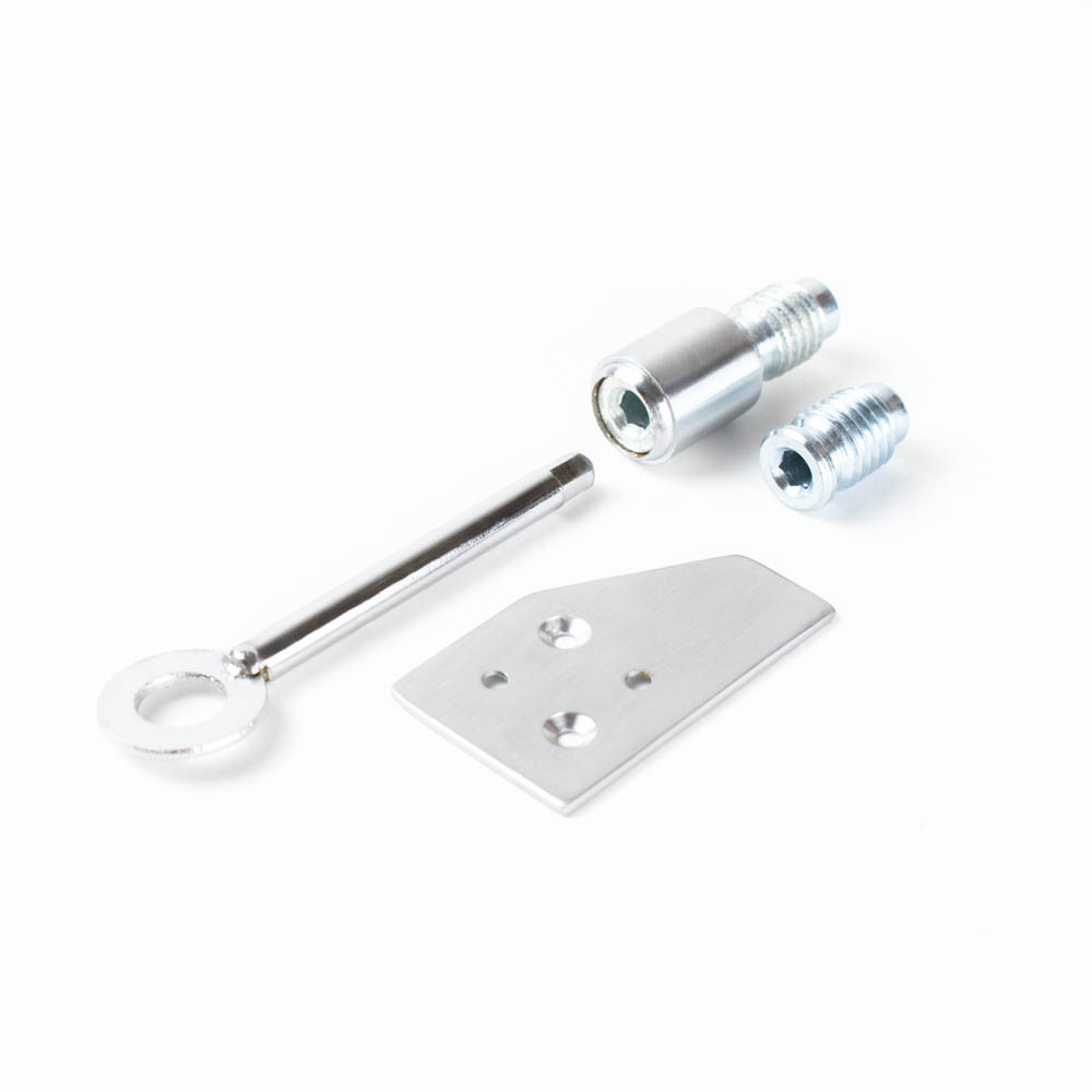 Sash Window Stop (19mm) - Satin Chrome